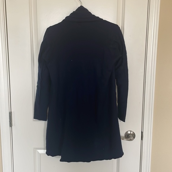 100% Cashmere Seaton Wrap Cardigan. - Picture 3 of 3